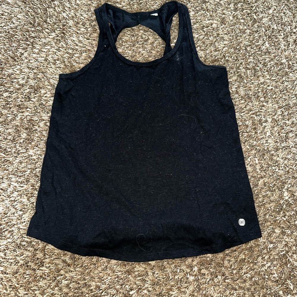 Black Sleeveless Women's Top